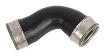 DYNTEK charge air hose, an elbow with metal quick-fit couplings at both ends