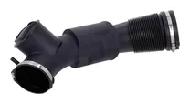 DYNTEK intake hose with a corrugated flexible section, a branch connection and two clamps
