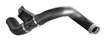 DYNTEK radiator hose with a moulded bend, a branch connection and a quick-fit coupling