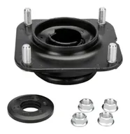 DYNTEK strut mounting with four studs, shown with its bearing and fixing nuts